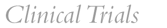 Clinical Trials