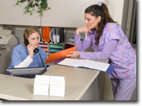 Reception at Urology Specialists, P.C.